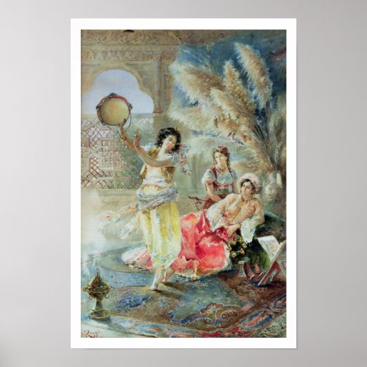 Tambourine (m/v op papier) poster (Voorkant)