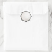 Tambourine Ronde Sticker (Tas)