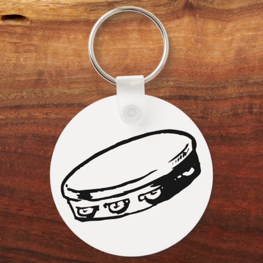 Tambourine Sleutelhanger (Voorkant)