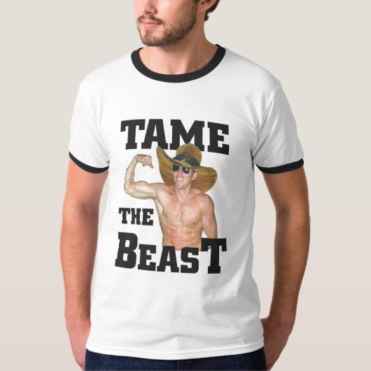 Tame het beest t-shirt (Voorkant)