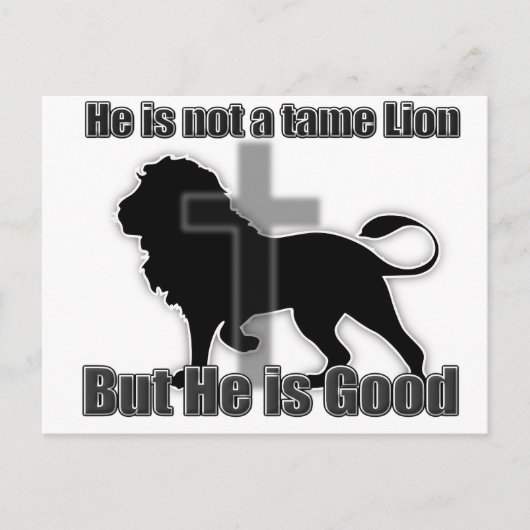 Tame Lion Briefkaart (Voorkant)