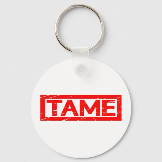Tame Stempel Sleutelhanger (Voorkant)