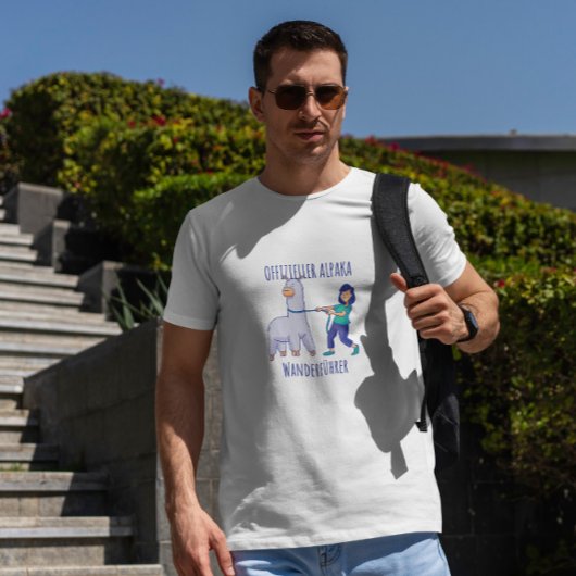 Tamed Alpaca German Quote T-shirt