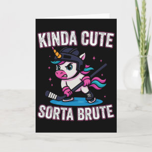 Tamelijk Aardige Enigszins Bruut IJshockey Meisje Kaart