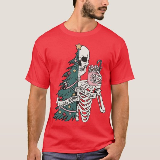 Tamelijk Eng Tamelijk Gezellig Kerstfeest T-shirt (Voorkant)