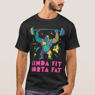 Tamelijk Fit Enigszins Dik Grappige Gym Gorilla T-shirt