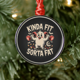 Tamelijk Fit Enigszins Dik Metalen Ornament