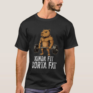 Tamelijk Fit Enigszins Dikke Capybara Kracht train T-shirt