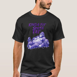 Tamelijk Fit Enigszins Vet Grappige Gorilla Fitnes T-shirt