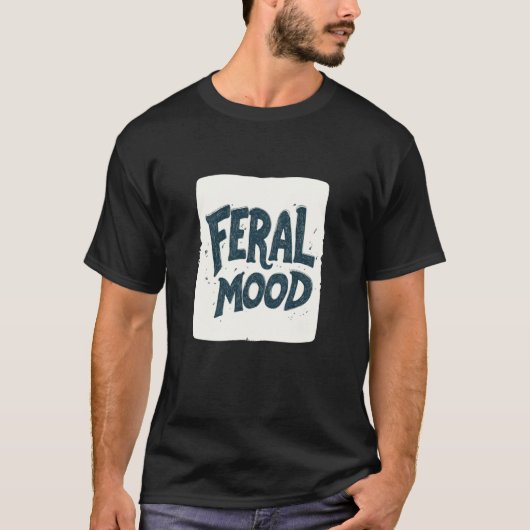 Tamelijk Wilde Stemming Toespraak T-shirt (Voorkant)