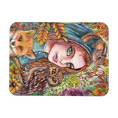 Tamer in het najaar van de Bossen Magneet (Horizontaal)