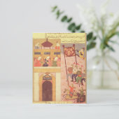 Tamerlane Besieging Urganj Briefkaart (Staand voorkant)