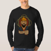 Tamerlane Mongol, het oude Afghanistan en Mongolië T-shirt (Voorkant)