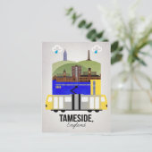 Tameside Briefkaart (Staand voorkant)