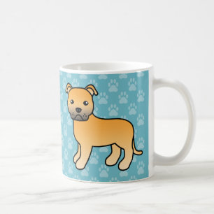 Tamhond Cartoon Staffordshire Bull Terrier Koffiemok