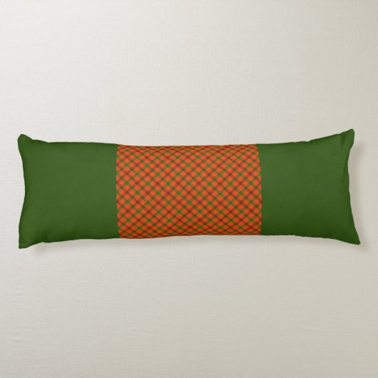 Tami Plaid Twee Richtingen Omkeerbaar Lichaamskussen (Achterkant)