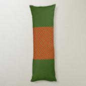 Tami Plaid Twee Richtingen Omkeerbaar Lichaamskussen (Achterkant (Verticaal))
