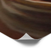 Tamil Indian Woman Portrait Oil Painting Poster (Hoek)