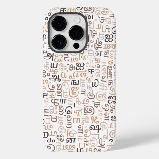Tamil schrift Case-Mate iPhone case (Achterkant)