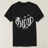 Tamiltypografie T-shirt (Design voorkant)