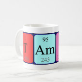 Tamina Periodieke Naam mok (Voorkant links)