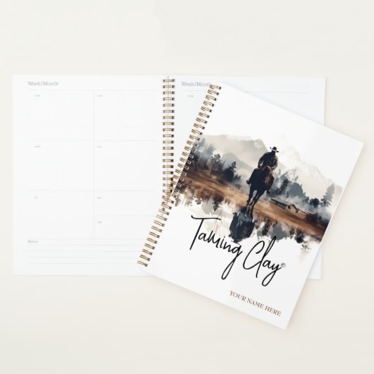 Taming Clay© Dagelijkse/Maandelijkse Planner (Display)