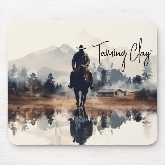 Taming Clay© Mousepad Muismat (Voorkant)