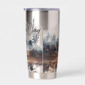 Taming Clay© Waterfles Geïsoleerde Tumbler Geïsoleerde Drinkbeker (Rechts)