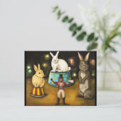 Taming van de reuzenBunnies Briefkaart (Staand voorkant)