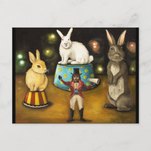 Taming van de reuzenBunnies Briefkaart
