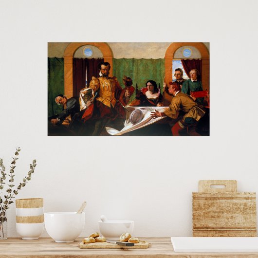 Taming van de Shrew Poster (Keuken)