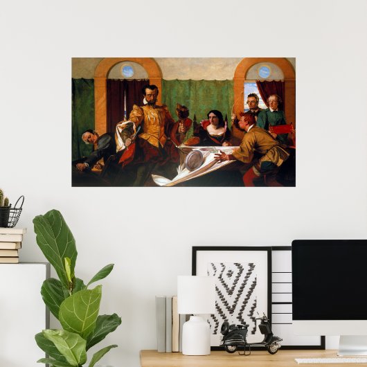 Taming van de Shrew Poster (Thuiskantoor)