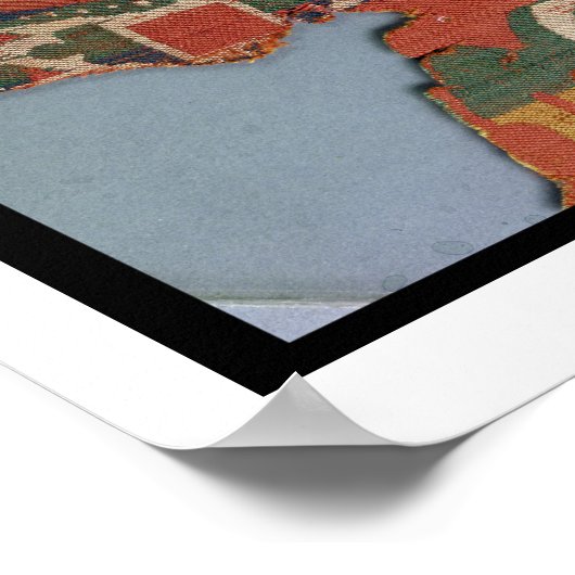 Taming van de tapijtschelp van het wilde dier, Byz Poster (Hoek)