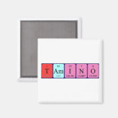 Tamino periodieke tabelnaam magnet (Voorkant / Achterkant)