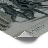 Tamino speelt de magische fluit poster (Hoek)