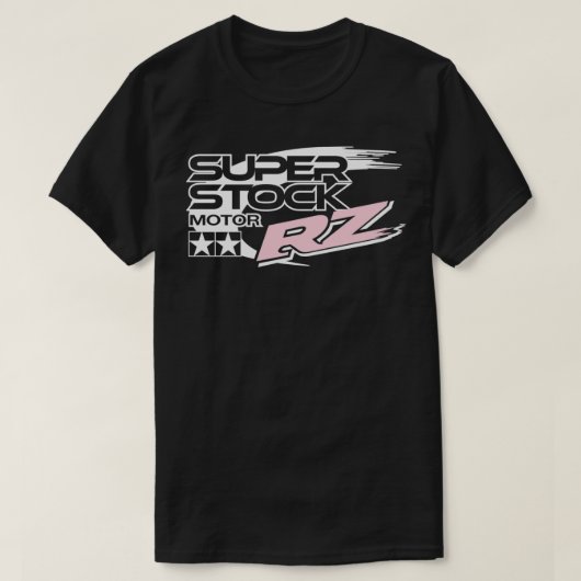 Tamiya Super Stock RZ Motor Label T-shirt (Design voorkant)
