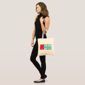 Tamla Periodieke Naam canvas tas (Voorkant (model))
