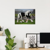 "Tamlin & The Pups" Poster (Thuiskantoor)