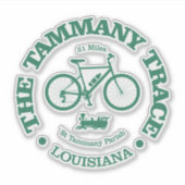 Tammany Trace (fietsen) Sticker (Voorkant)