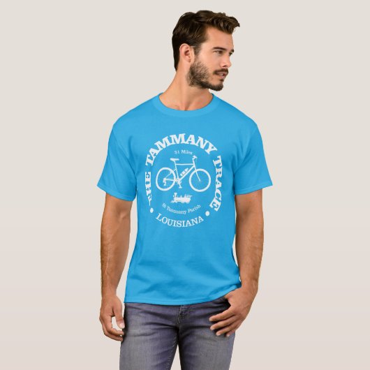 Tammany Trace (fietsen) T-shirt (Voorkant volledig)