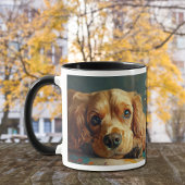 Tamme Amerikaanse Cocker Spaniel Portret Mok