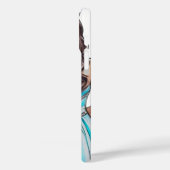 Tamme kastanje Pageant Portret Aangepaste Sjerp Case-Mate iPhone Case (Achterkant / Links)