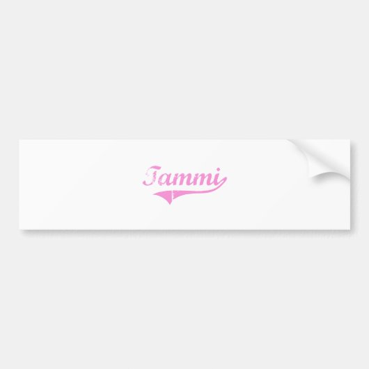 Tammi Classic Style Name Bumpersticker (Voorkant)