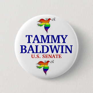 Tammy Baldwin VOOR SENATE Ronde Button 5,7 Cm
