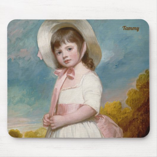 TAMMY ~ MISS JULIANA WILLOUGHBY ~ George Romney Muismat (Voorkant)