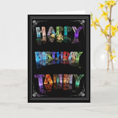 Tammy - Naam in Lights wenskaart (Foto) Kaart (Gele Bloem)