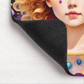 TAMMY ~ versierd  meisje ~ Muismat (Hoek)