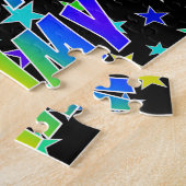 "TAMMY" Voornaam, geun "HAPPY BIRTHDAY" Legpuzzel (Zijkant)