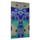 TAMMY ~ WOW! VREEMD! Aqua Geel Blauw en Groen Klembord (Rechts)