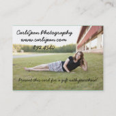 tammys senior cards contactkaartje (Achterkant)